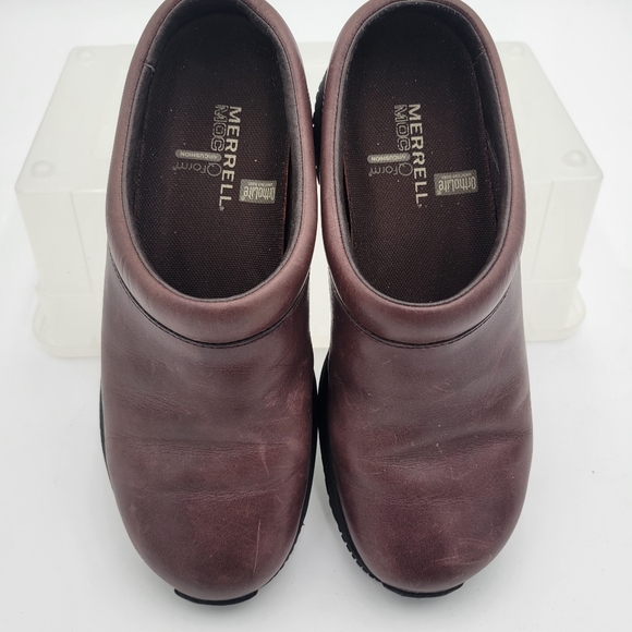 Merrell Brown Encore Nova Clogs Slip on Mules Size 6.5 - Picture 2 of 9